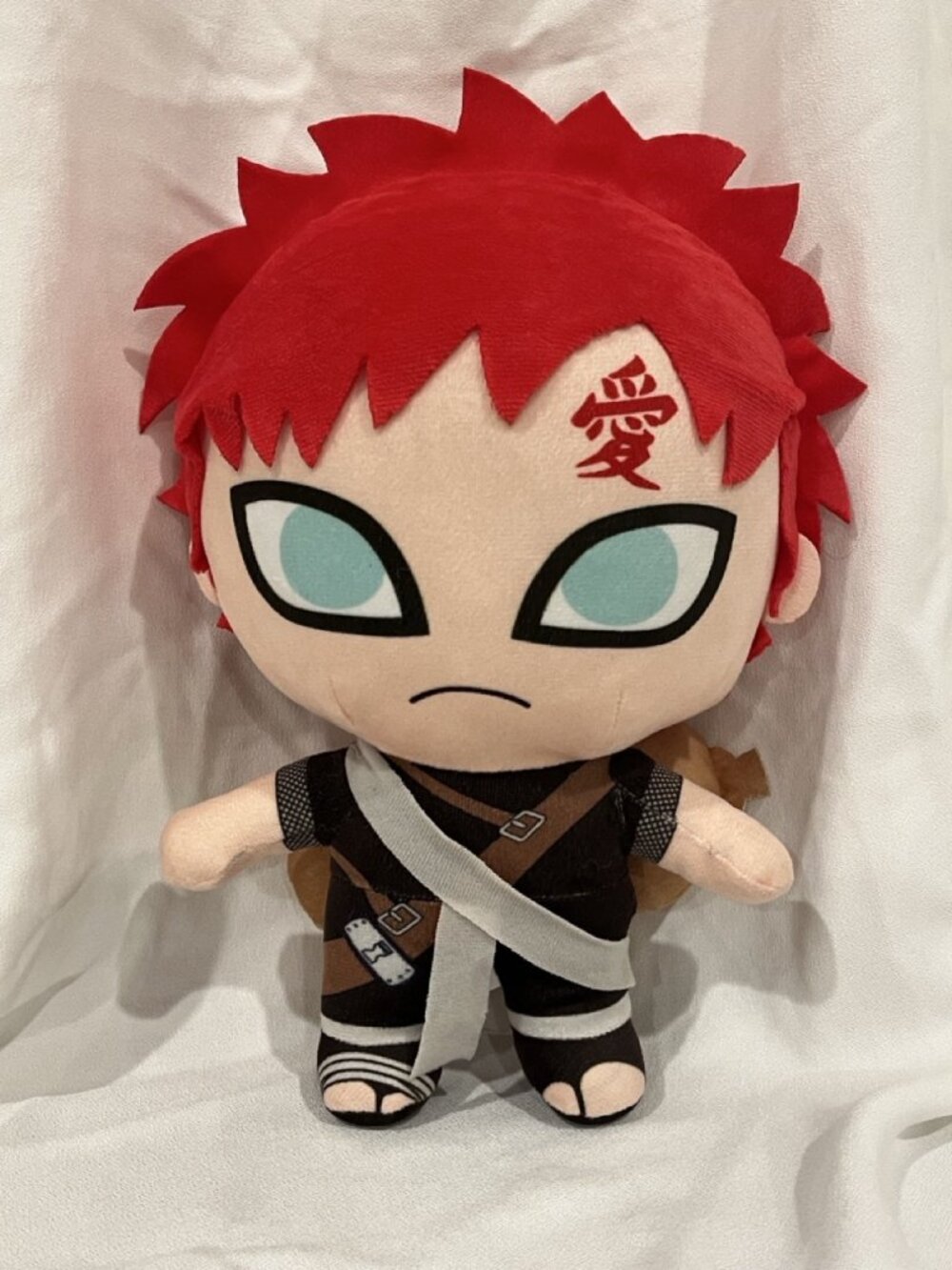 Toy Factory Naruto Gaara Plush Red Anime Stuffed Animal 11 inch